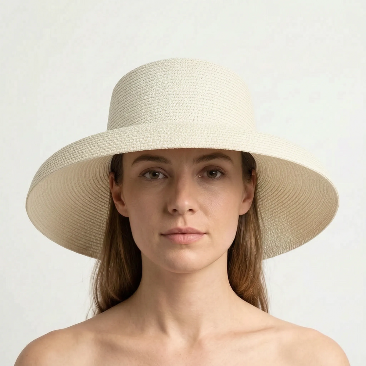 Wide-Brimmed Floppy Summer Hat