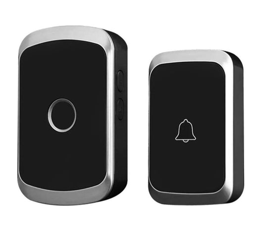 Wireless Waterproof Doorbell with LED Flash, Adjustable Volume & 36 Chimes