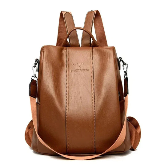 Women's Anti-Theft Convertible Backpack with Hidden Pockets for Travel & Daily Use