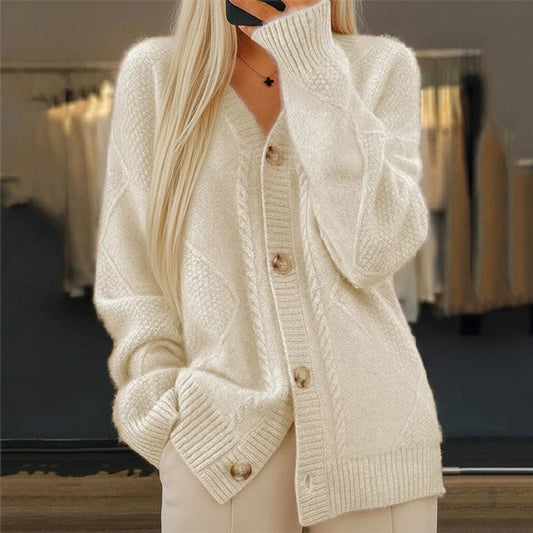 Women's Button-Front Cardigan