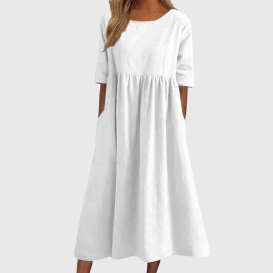 Women's Chic Short-Sleeve Dress
