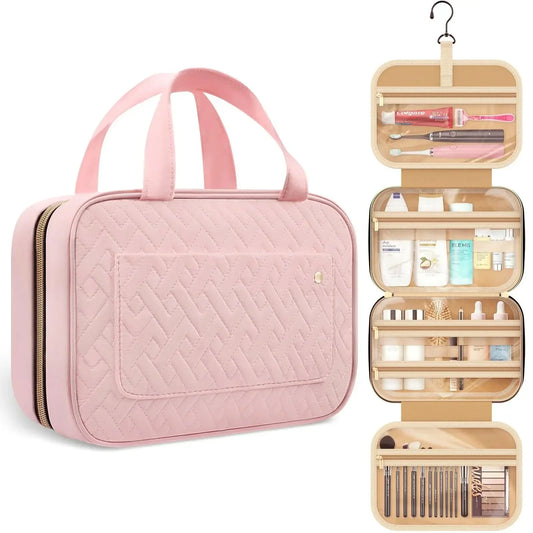 Women's Compact Travel Toiletry Bag