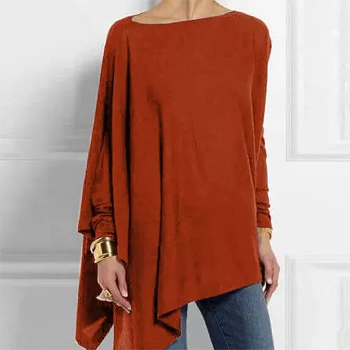 Women's Elegant Long-Sleeve Blouse