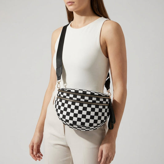 Women's Everyday Plaid Crossbody Shoulder Bag