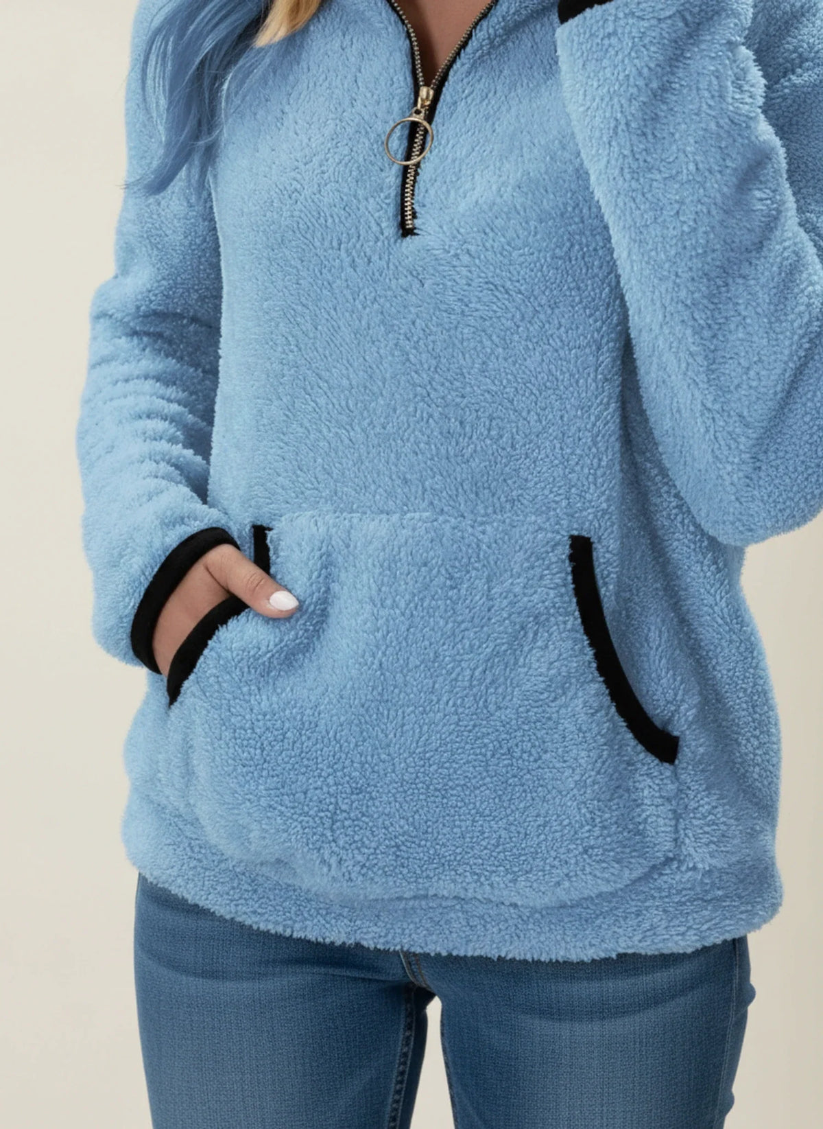 Women's Half-Zip Pullover Sweater