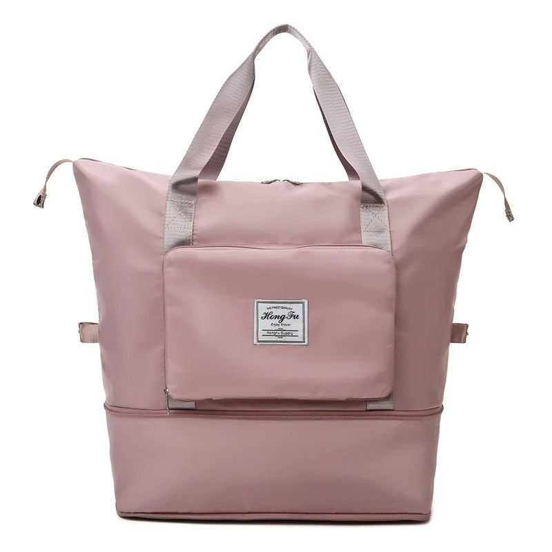 Women's Lightweight Waterproof Expandable Weekender Travel Bag