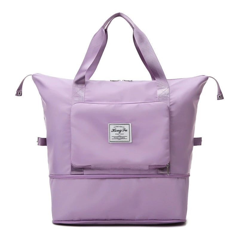 Women's Lightweight Waterproof Expandable Weekender Travel Bag
