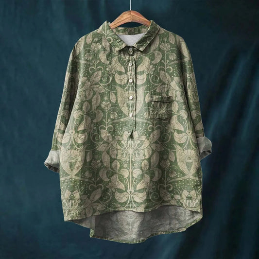 Women's Oversized Button-Down Shirt