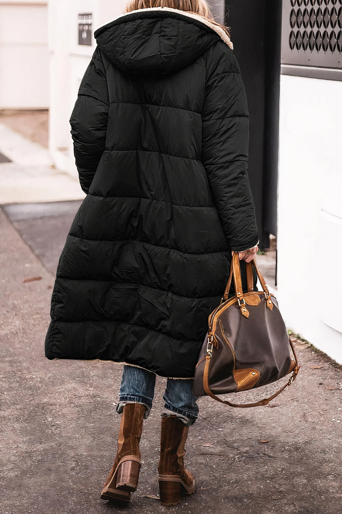 Women's Reversible Windproof Parka