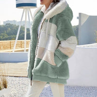 Women's Soft Fluffy Hooded Jacket