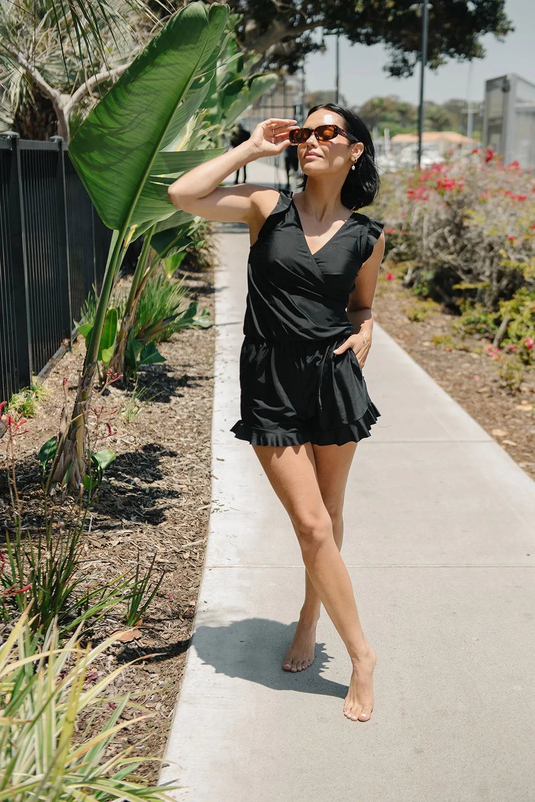 Women's Swimsuit with Built-in Bra