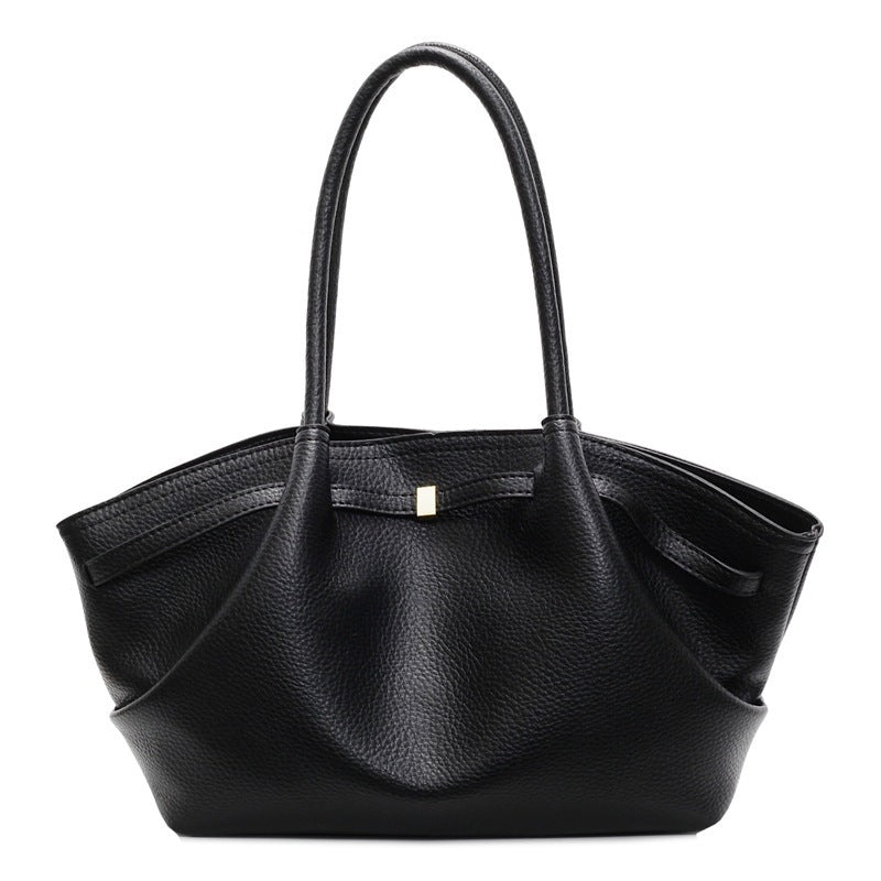 Women's Tote Bag with Textured Design