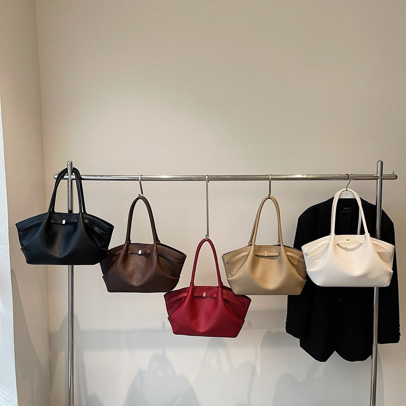 Women's Tote Bag with Textured Design