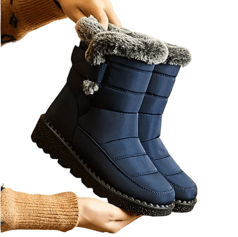 Women's Waterproof Winter Boots with Non-Slip Soles