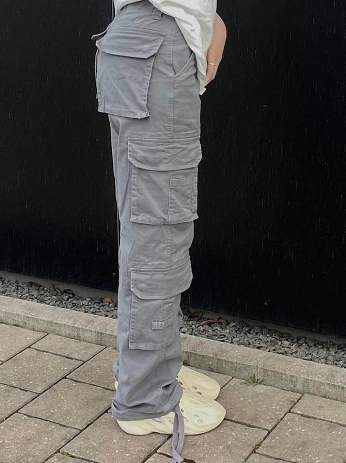 Women's Wide-Leg Cargo Pants
